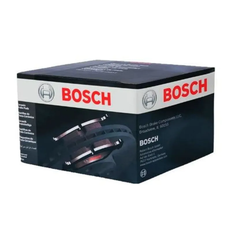 Pastilha De Freio Fusion Dianteira Cerâmica Bosch Bn1164 Sem Alarme Sistema Fomoco Jogo