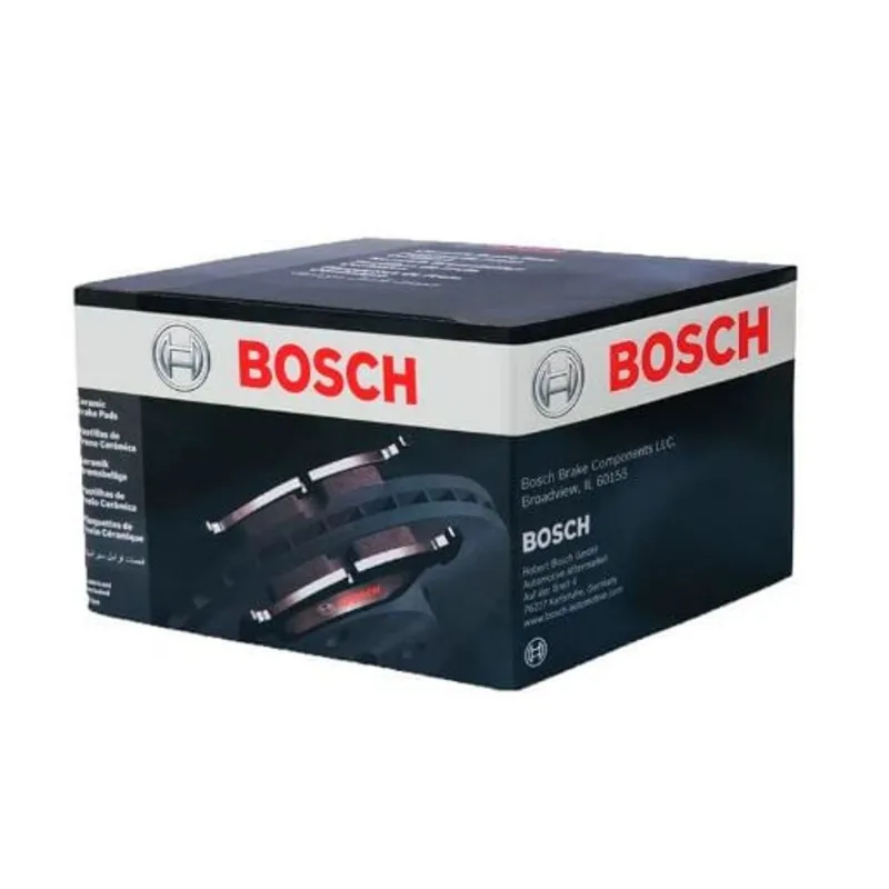 Pastilha De Freio Ducato Dianteira Bosch Bb422 Com Alarme Sistema Girling/Lucas Jogo
