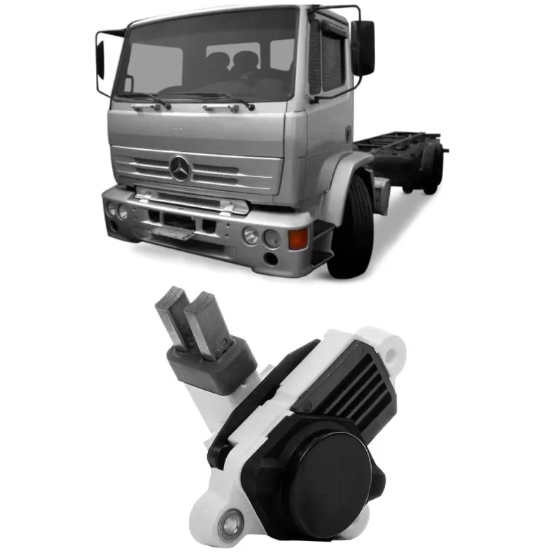 Regulador Voltagem Alternador 24v Mb O 500 2001 A 2012 Bosch
