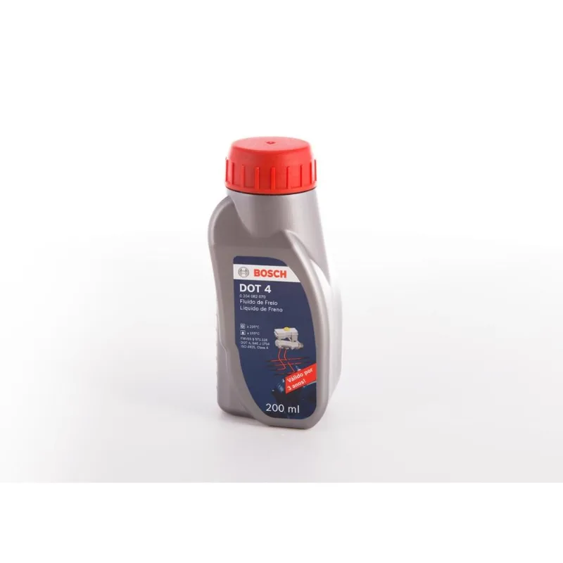 Fluido De Freio 0,200ml Dot 4 Bosch / S10 / Frontier / L200