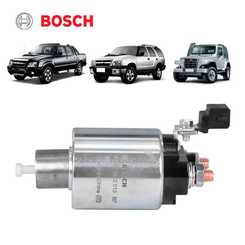 Automático Motor Partida Silverado S10 Blazer Com Motor MWM 02/ Troller 00/ Bosch