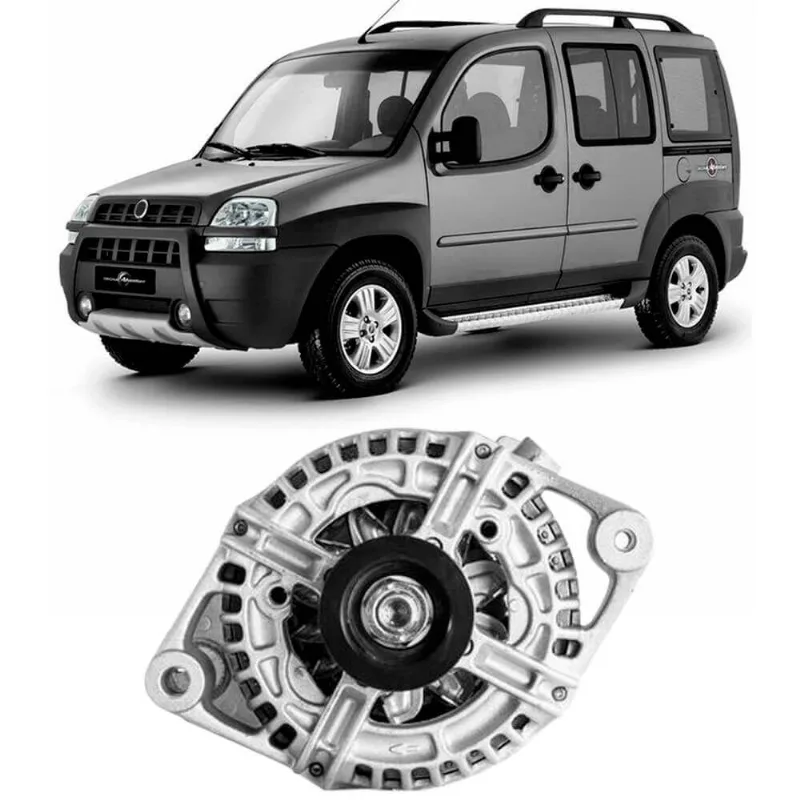 Alternador Fiat Doblo Adventure 2004 A 2009 Bosch Original