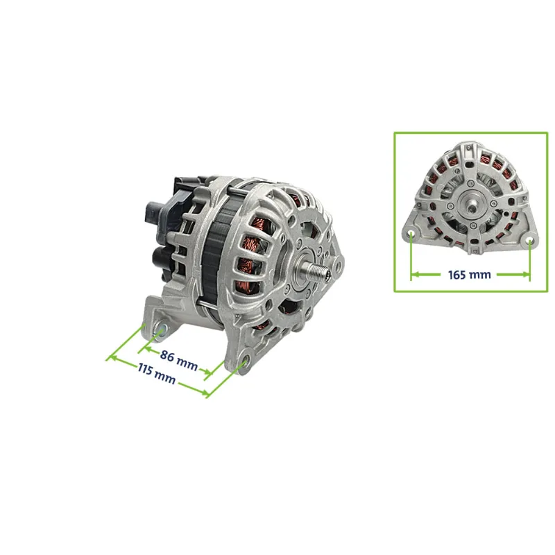 Alternador 12V 150A Daily 12/ Ducato 180 Multjet 3.0 11/16 Bosch