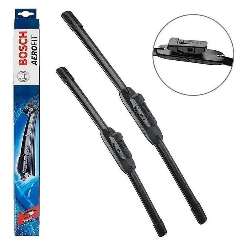 Jogo De Palheta 2 Peças Bosch Aerofit SD8 Dianteira 22P/15P (MP)