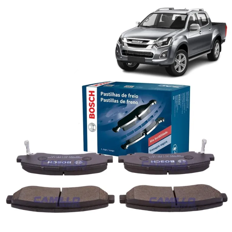Pastilha Freio Dianteira S10 Trailblazer Isuzu Pickup I370 - Bosch
