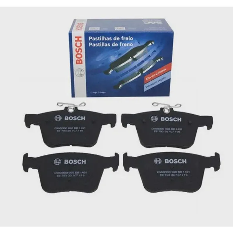 Pastilha De Freio Traseiro Tiguan 2.0 2019 2020 2021 Bosch BB1491
