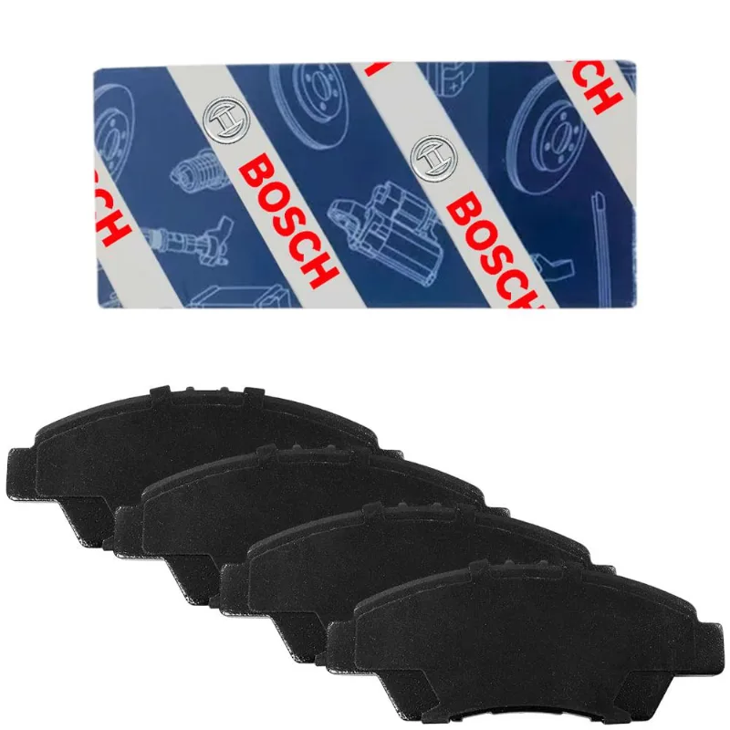 Kit Pastilha Freio Dianteira Honda Fit City Bosch 0986BB0125