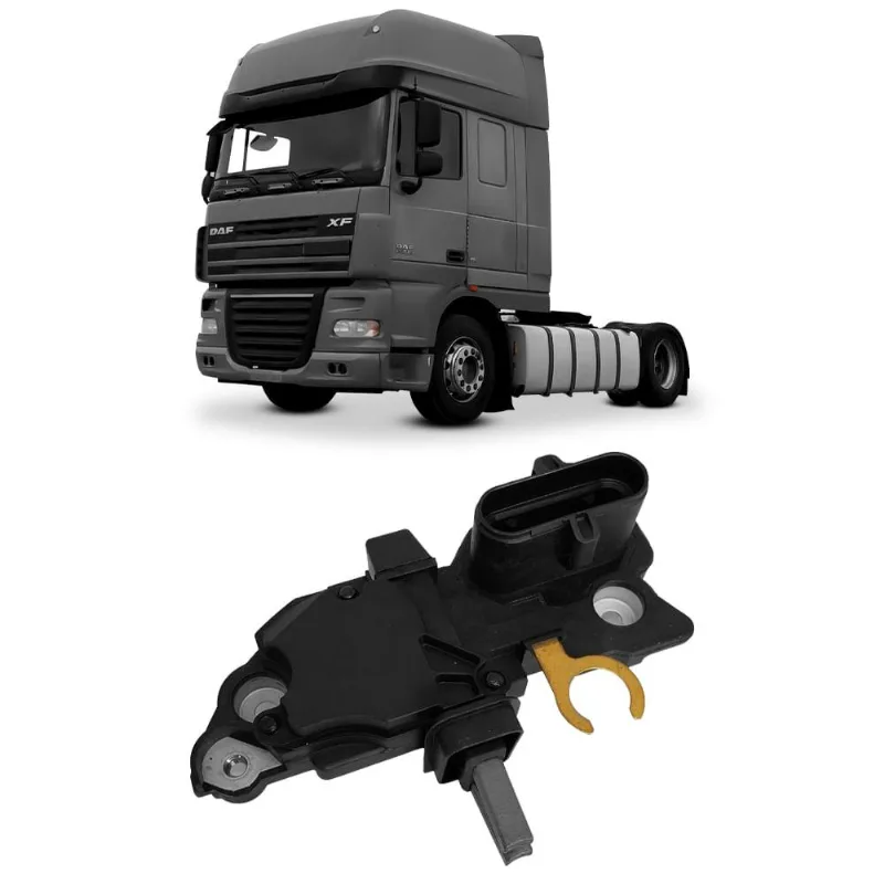 Regulador Voltagem Alternador Daf Xf105 2006 A 2024 Bosch