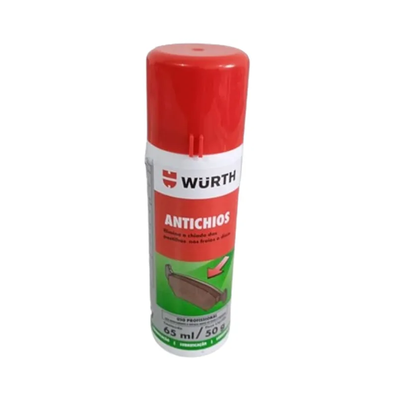 Anti Chios Ruído Barulho Pastilha Freios 65ml Wurth