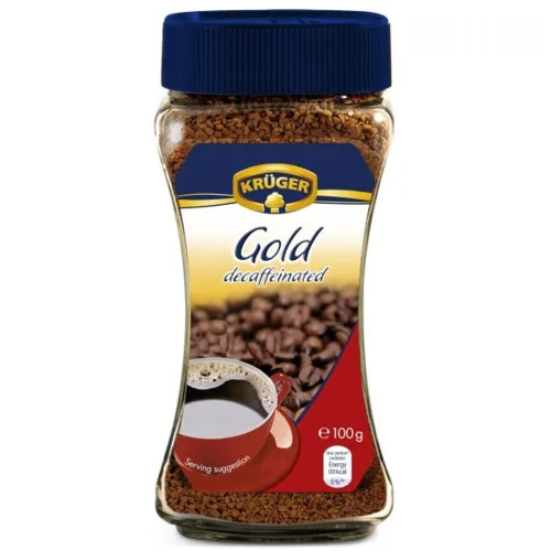 Cafe Instantaneo Gold Descafeinado 100g Kruger - KRUGER