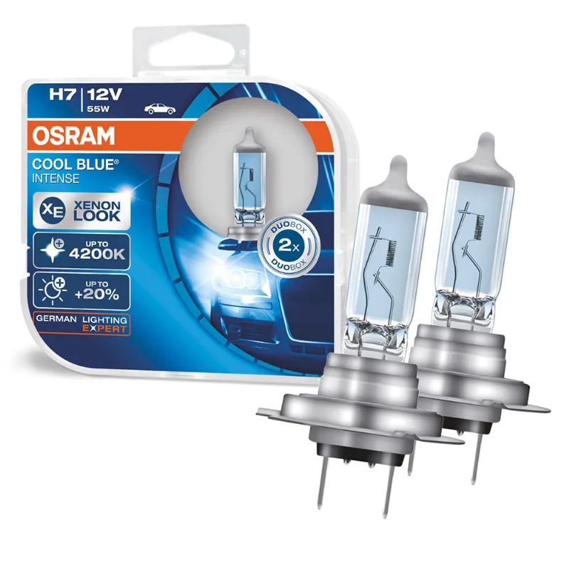 Lâmpada H7 4200K 12V 55W - Cool Blue Intense 64210CBI Osram