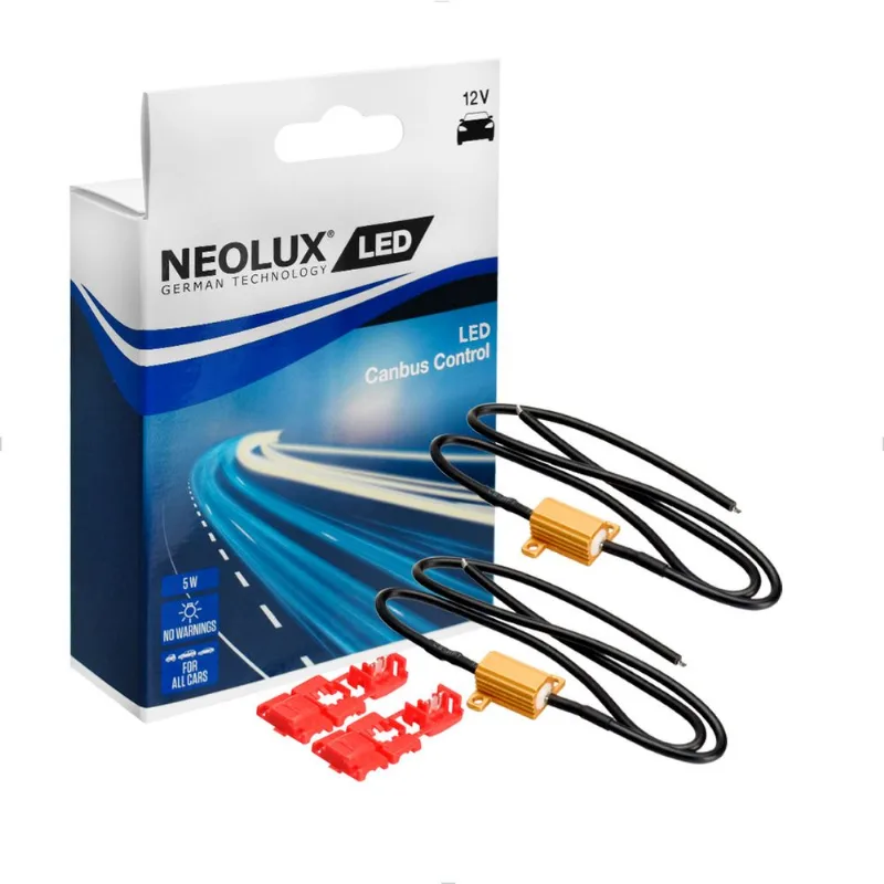 Resistor Canbus 12V 5W FS2 NCB05 para Lâmpada LED Neolux