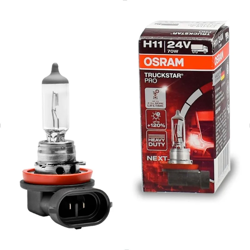 Lâmpada H11 3200K 24V 70W - TruckStar Pro 64216TSP Osram