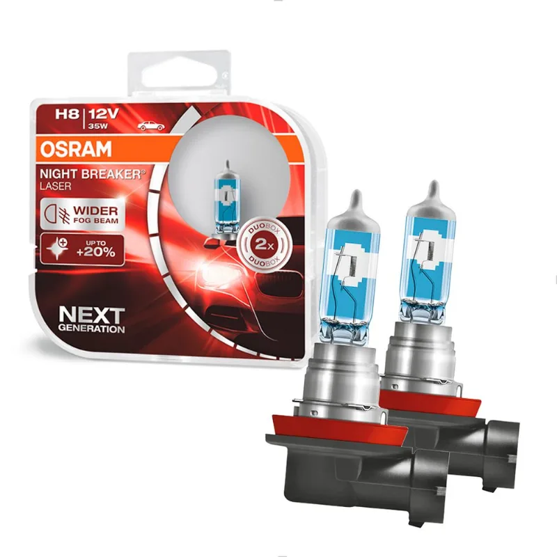 Lâmpada H8 3900K 12V 35W - Night Breaker Laser 64212NL Osram