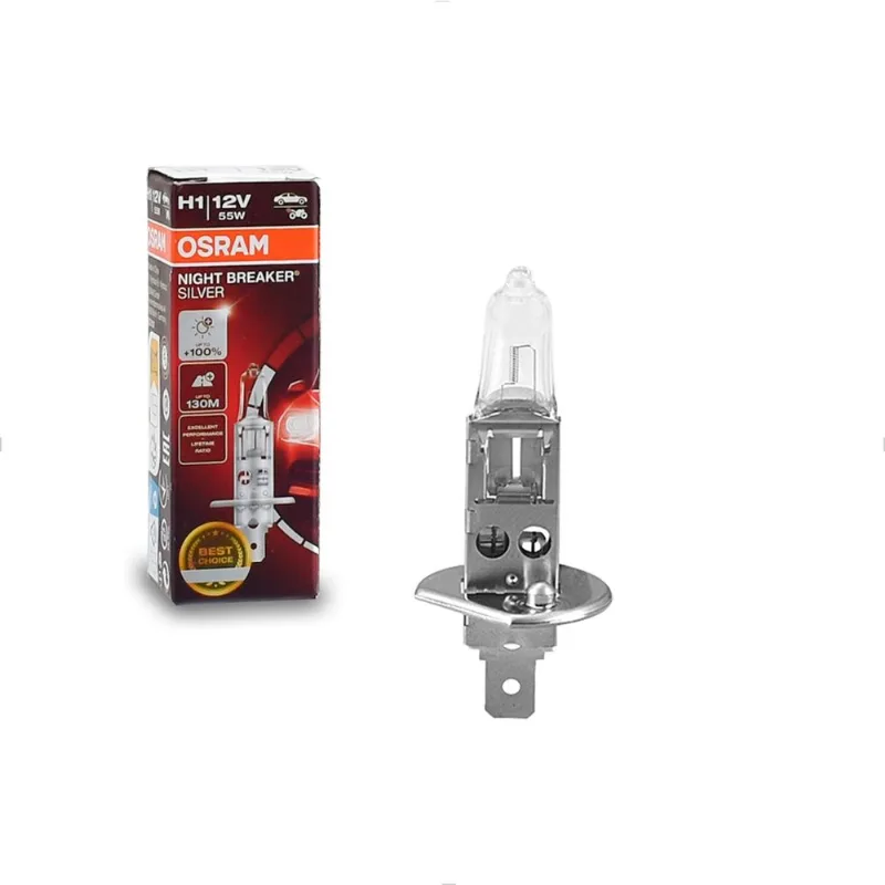 Lâmpada H1 3200K 12V 55W - Night Breaker Silver 64150NBS Osram