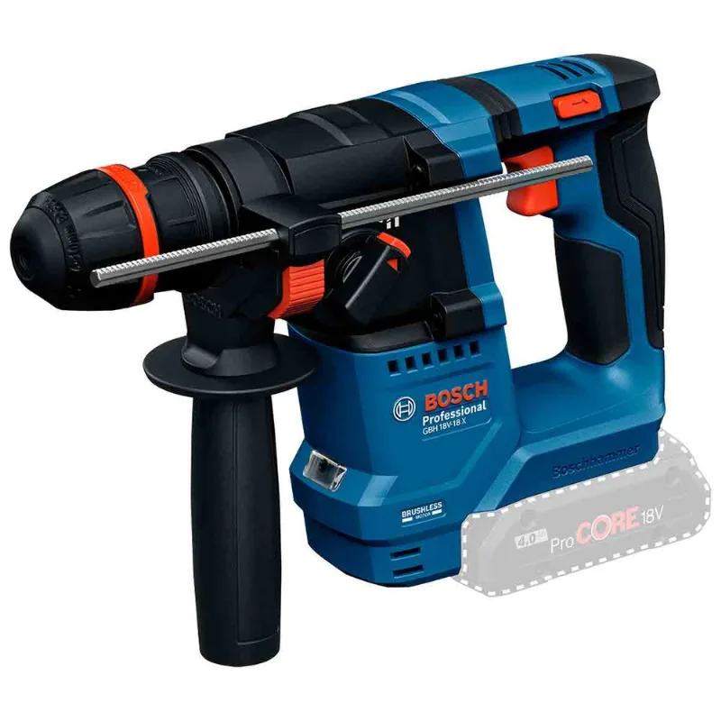 Martelete Perfurador/Rompedor 18mm Bosch GBH 18V-18 X sem Bateria e Carregador Peça