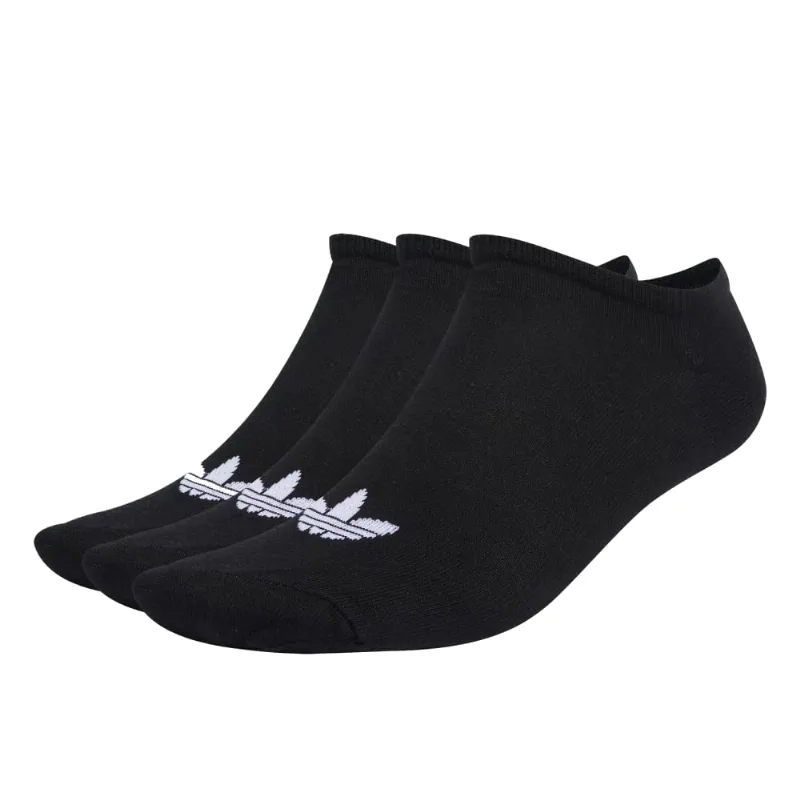 Meia Adidas Originals Trefoil Soquete 3 Pares Preto S20274.43-46