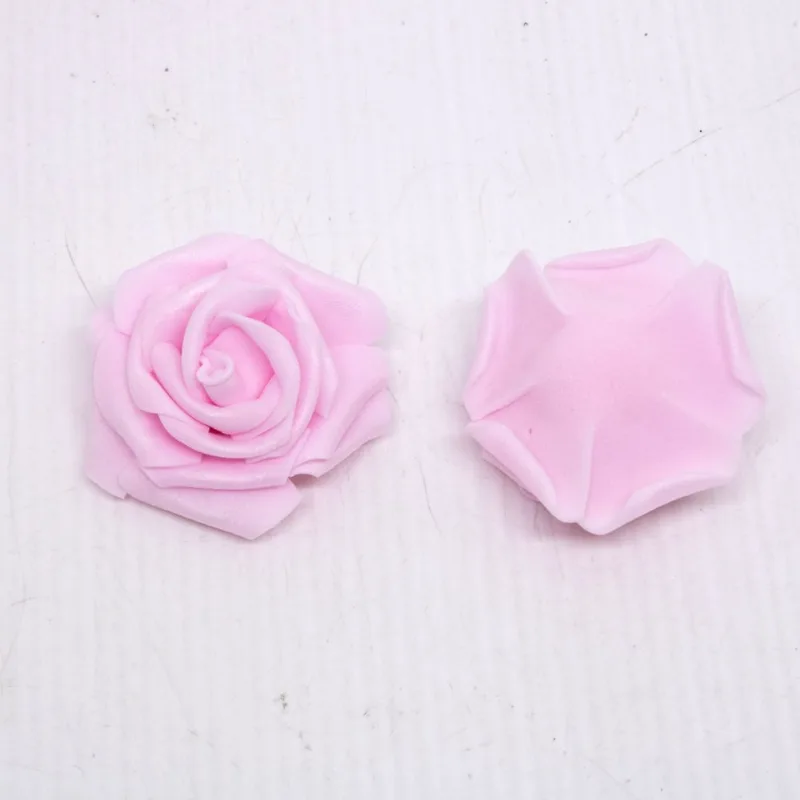 FLOR EVA 5CM COM 50 PEÇAS 217 - Rosa Bebe