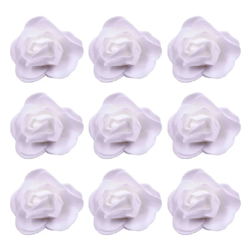 FLOR 40MM EM EVA COM 50 PEÇAS 801 - Branca