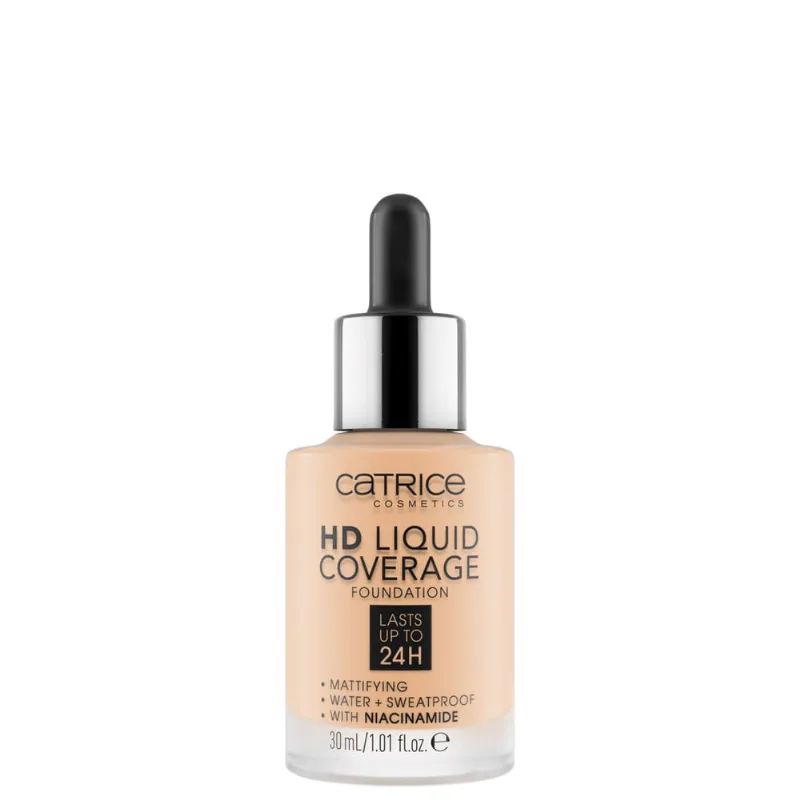 Catrice HD Liquid Coverage Ivory Beige 005 - Base Líquida 30ml