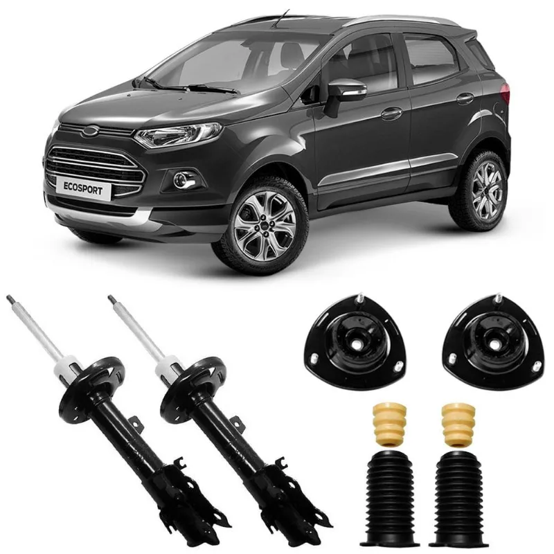 2 Amortecedor Dianteiro Ecosport 1.6 2014 a 2021 TRW e Kit