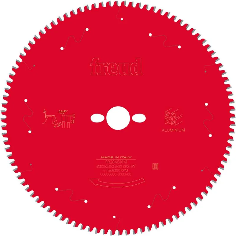 Lâmina de serra circular Freud 300 mm x 96 dentes metal duro - BOSCH