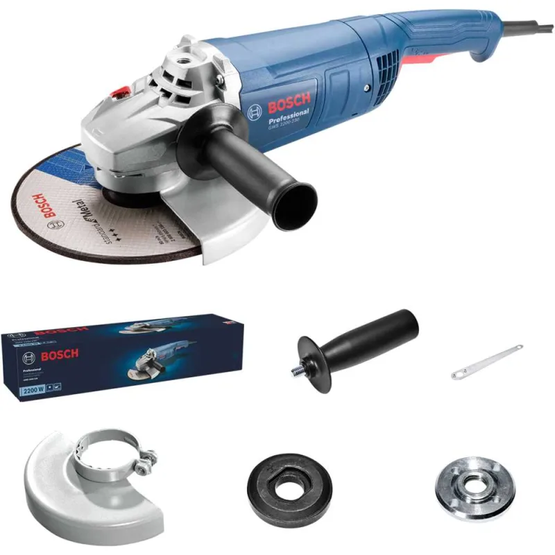 Esmerilhadeira Angular 9" 2.200 W GWS2200-230 06018F - BOSCH - BOSCH
