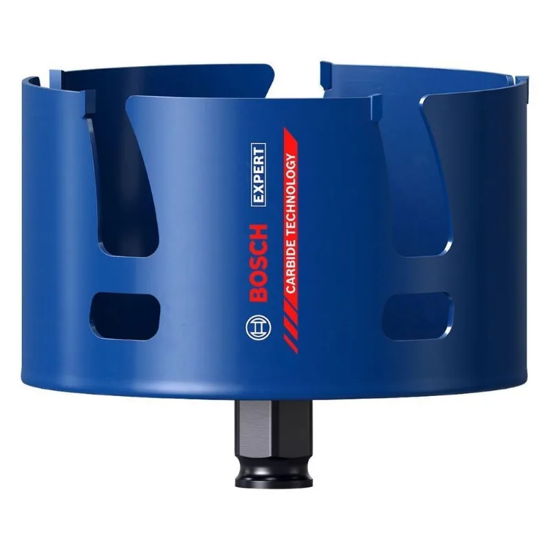 Serra Copo Expert Construction Material 114MM com Tecnologia Carbide e Sistema Power-Change Bosch