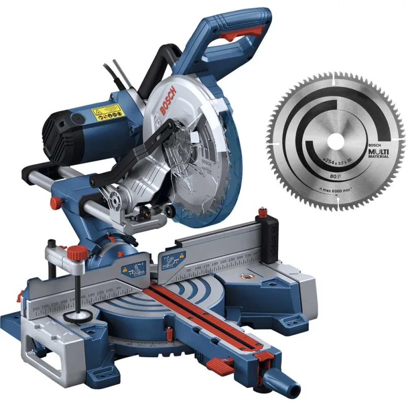 Serra de esquadria 10" 1.800 W GCM 254 D 220V BOSCH - BOSCH