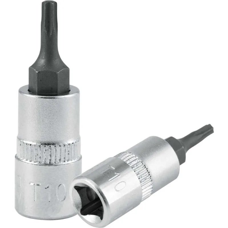 Soquete Hexalobular 1/4"- 10- TX Interno - Gedore Red