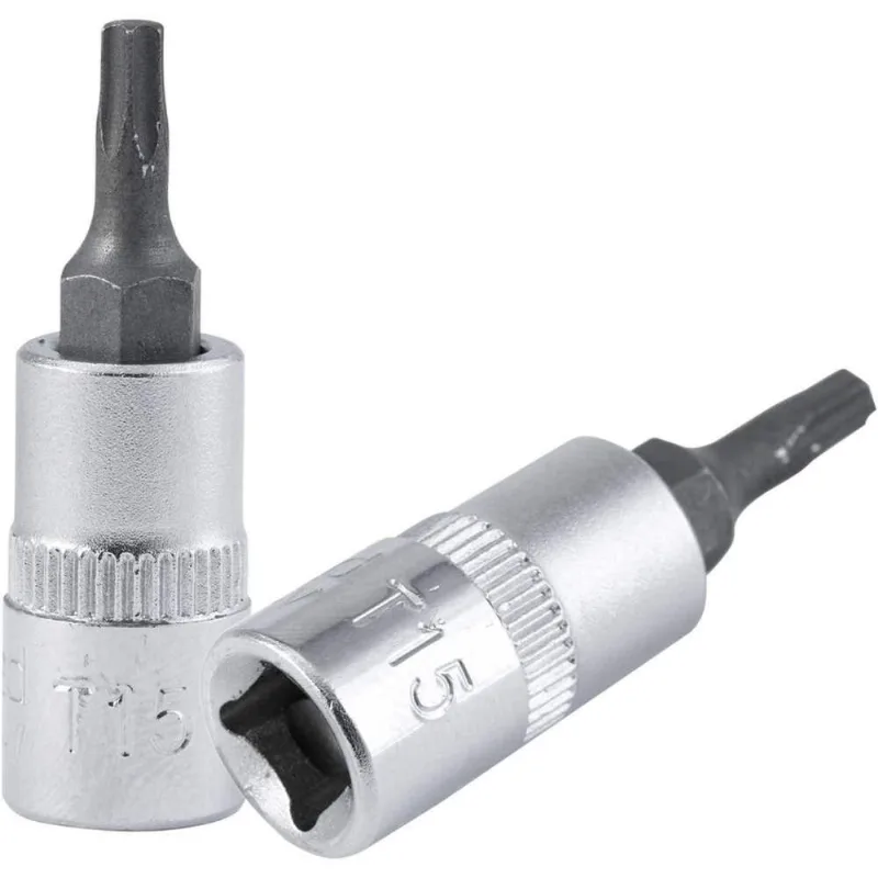 Soquete Hexalobular Macho, com Encaixe de 1/4", TX T-15 Gedore RED OstenVonder