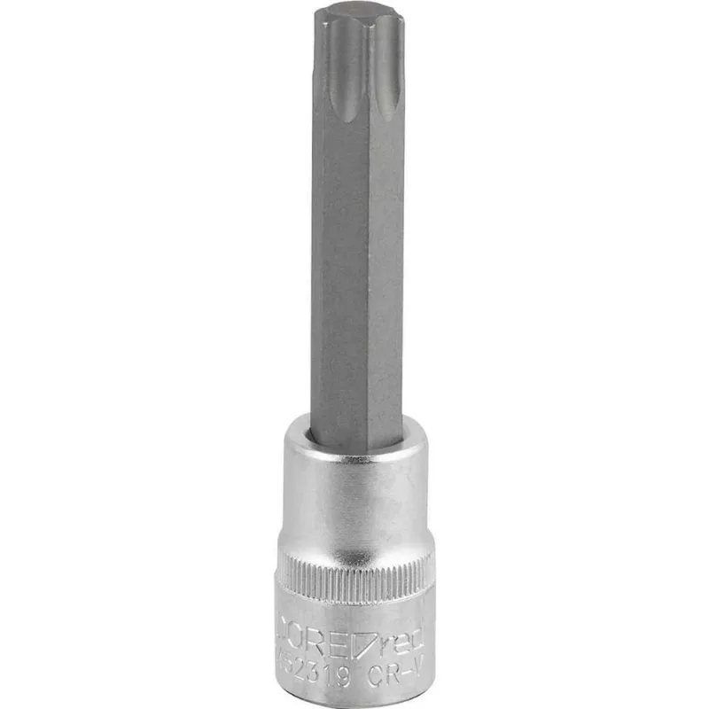 Soquete Hexalobular Longo, Encaixe de 1/2", T-60, R62452319 Gedore RED