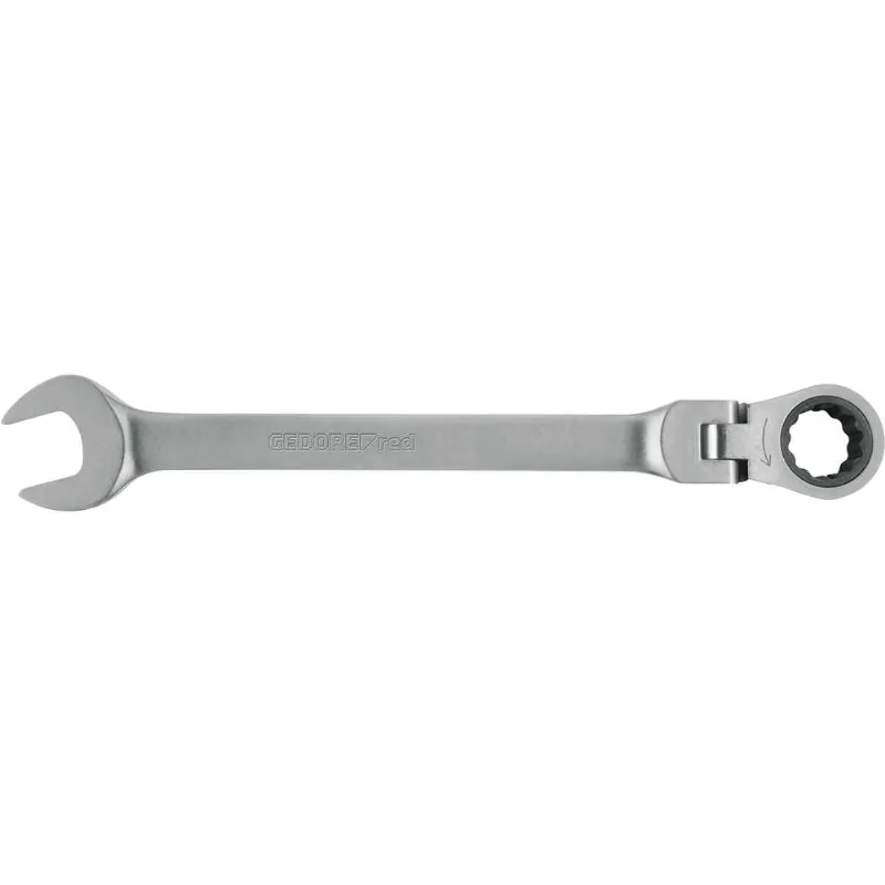 Chave Combinada 13mm com Catraca e Cabeça Flexível 3300879 Gedore Red