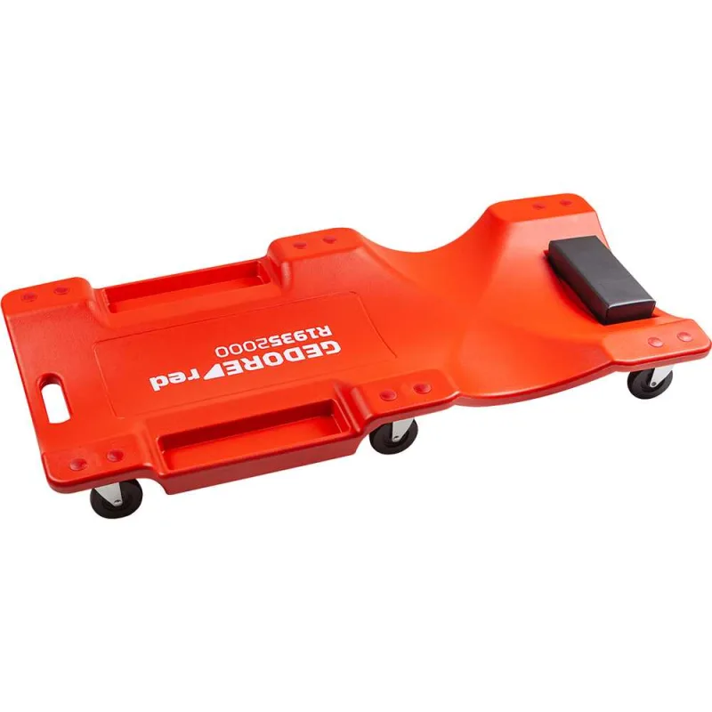 Esteira para mecânico 102cm x 47,5cm x 12cm com encosto GEDORE RED - GEDORE RED