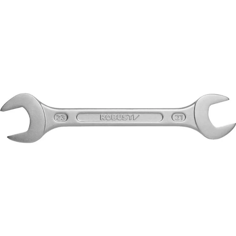 Chave Fixa, 21 mm x 23mm, aço Especial, Niquelado e Cromado, S05122123 3370008, Robust OstenVonder