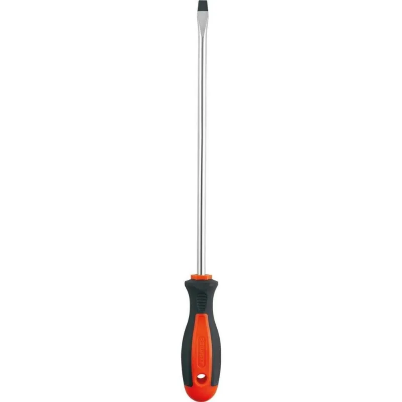 Chave De Fenda Robust Ponta Magnetizada Aço Cromo Vanádio Cabo Emborrachado 0,067 Kg