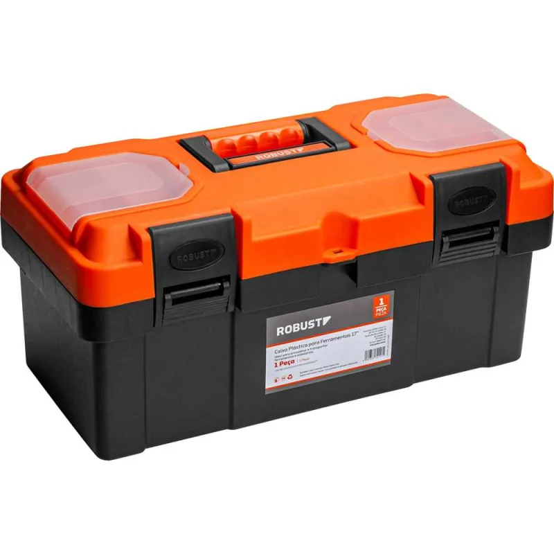 Caixa plástica para ferramenta 17" 3370157 - ROBUST - ROBUST