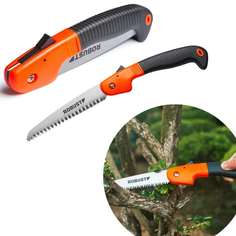 Serrote Dobrável 180mm Uso Em Jardinagem E Camping Robust