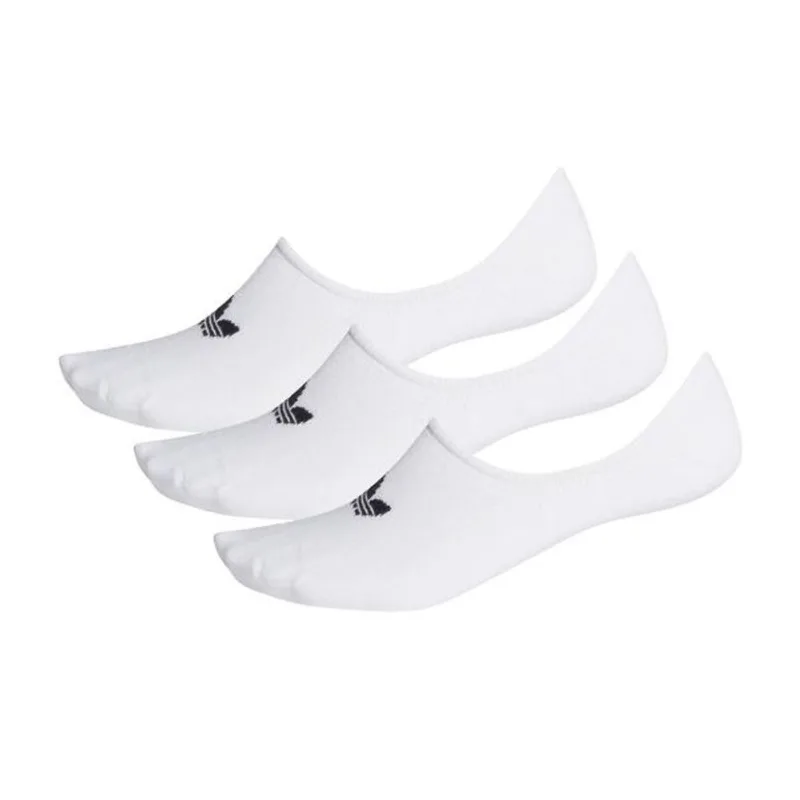Meia Adidas No-Show Branco/Preto 3 Pares FM0676.L