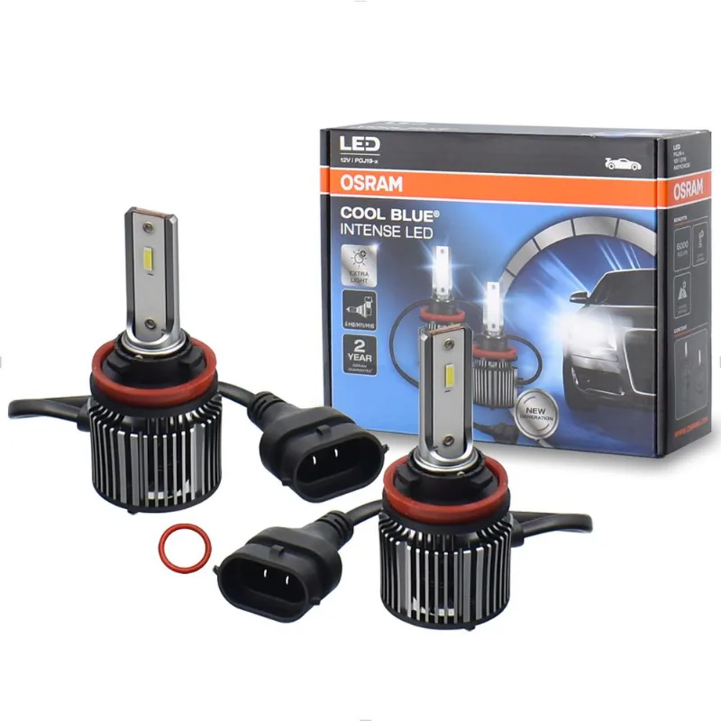 Lâmpada LED H8 H11 H16 6000K 12V 27W Cool Blue Intense - 66211CW CBI Osram