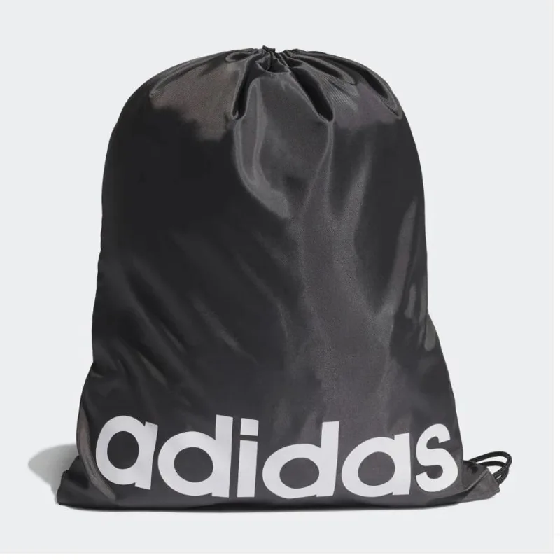 Sacola Gymsack Logo Linear - Adidas - Preto/Branco