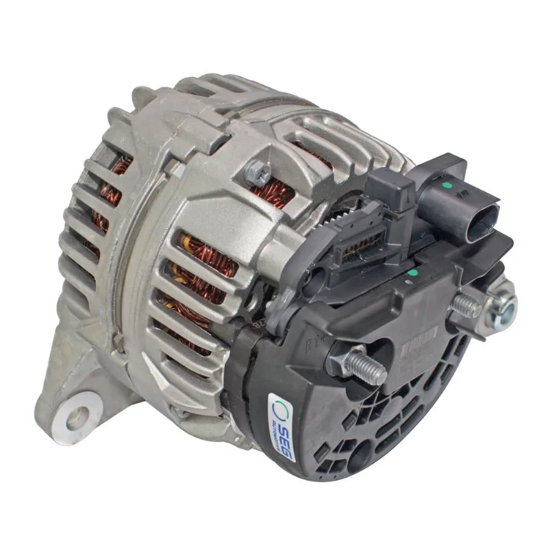 Alternador Daily 45s14 55c16 70c16 Ducato 3.0 Mercedes Benz Classe A190 12V 110A sem Polia com Plug 2 Pinos - Seg - 0124325027