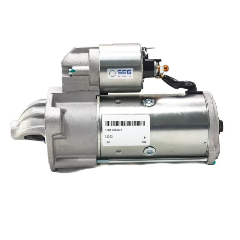 Motor Partida H-1 hr H100 Bongo L200 Pajero 2.5 Porter 2.6 12V 2KW 10 Dentes - seg - T001006001 - Não Disponível - Automotivo
