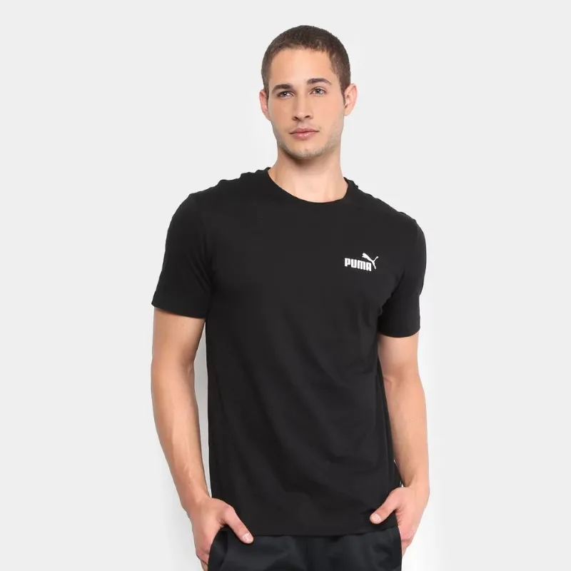 Camiseta Puma Mn Essentials Small Logo Black P84884401.M