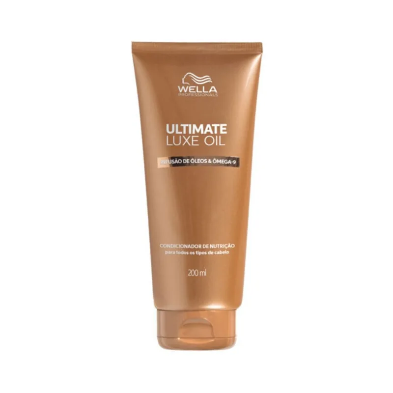 Condicionador Wella Professionals Ultimate Luxe Oil 200ml Cond Wella 200ml Ultimate Luxe Oil