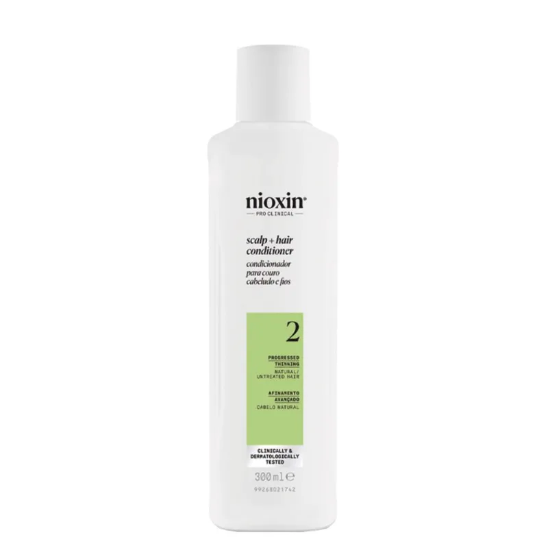 Condicionador Nioxin Cabelo Natural com Afinamento Avançado Sistema 2 1000ml 1000 ml