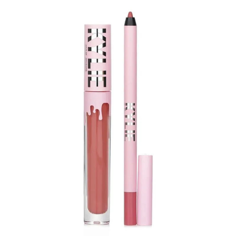 Kit labial Kylie Cosmetics Matte Liquid Lipstick 3mL + Lip Line
