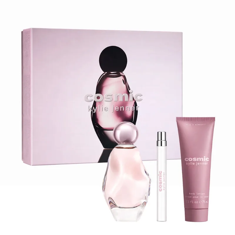 Kit Kylie Jenner Cosmic Feminino Edp 100 + 10ml + Bl 75ml NULO
