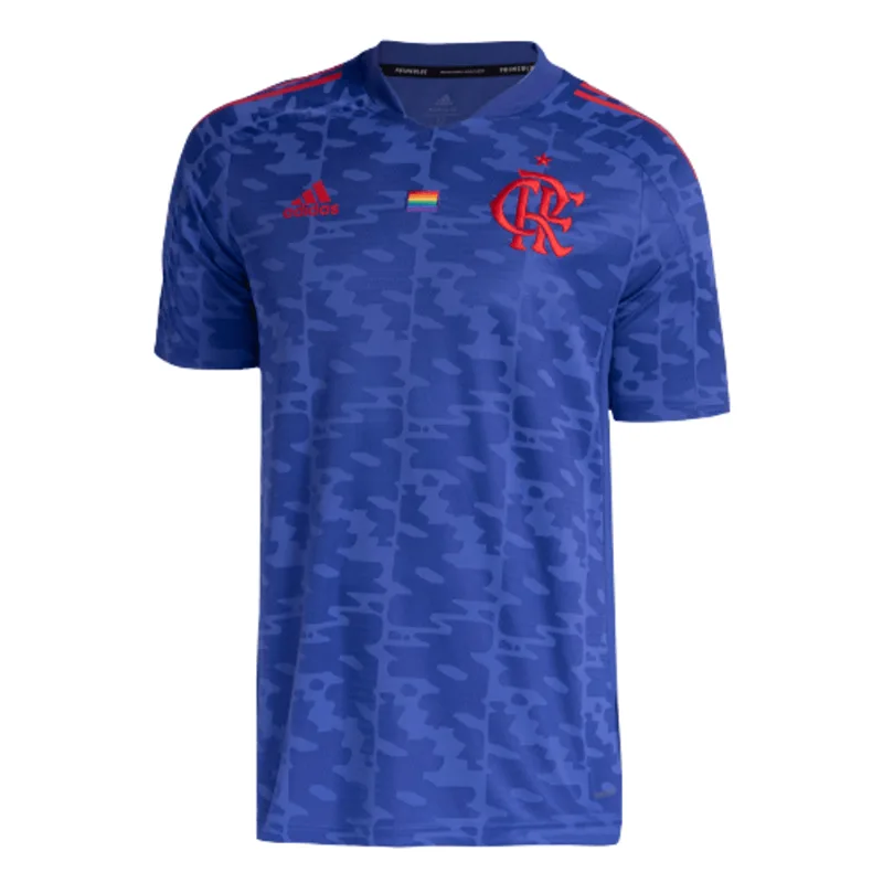 Camisa Flamengo Pride Adidas 2021 2GG