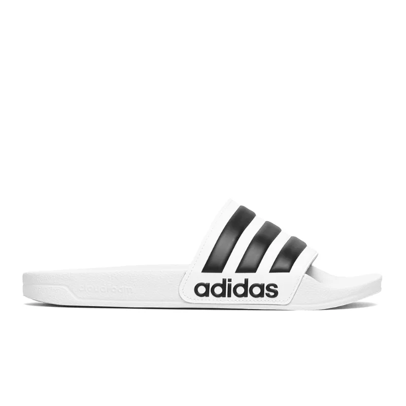 Chinelo Adidas Originals Adilette Shower Branco/Preto GZ5921.44/45